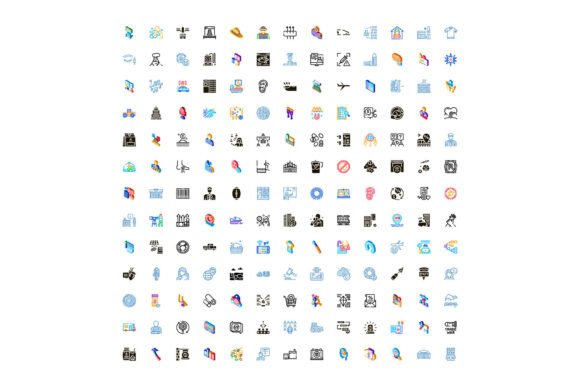 Abstract Vector Icons Collection Represe: Strategic Clarity for Modern Visual Communication