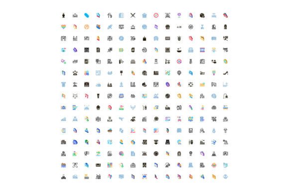 Big Collection of Diverse Business Techn: Icons That Just Work—When You Need Them Most
