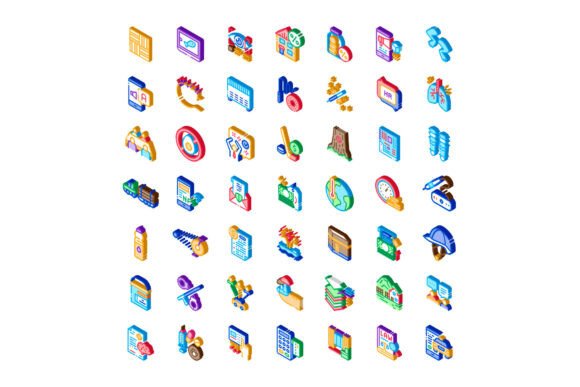 Business and Abstract Isometric Icons Co: A Practical Evaluation for Designers and Communicators