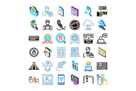 Collection of Miscellaneous Icons Repres: A Practical Resource for Clear, Impactful Visual Communication