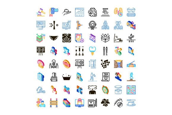 Diverse Vector Icons: Your Universal Visual Language for Modern Communication