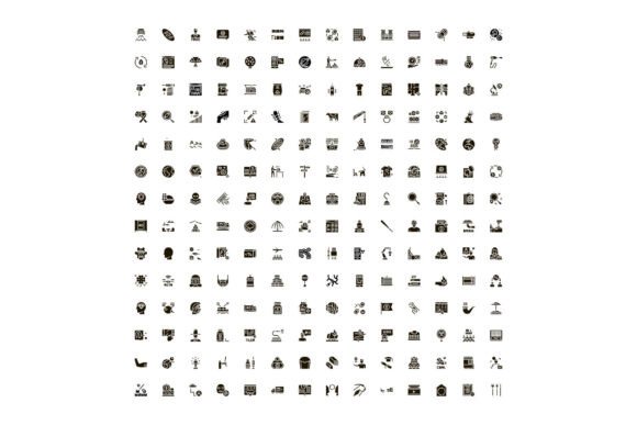 Huge Collection of Various Business Icons: A Practical Guide for Designers and Communicators