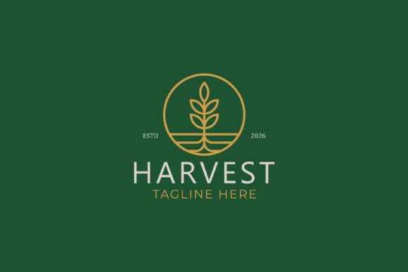 Revitalize Your Brand with the Harvest Logo: Nature, Plant & Wheat Symbol Explained