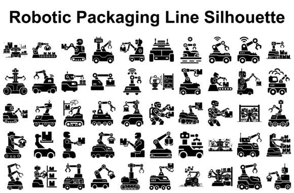 Robotic Packaging Line Set